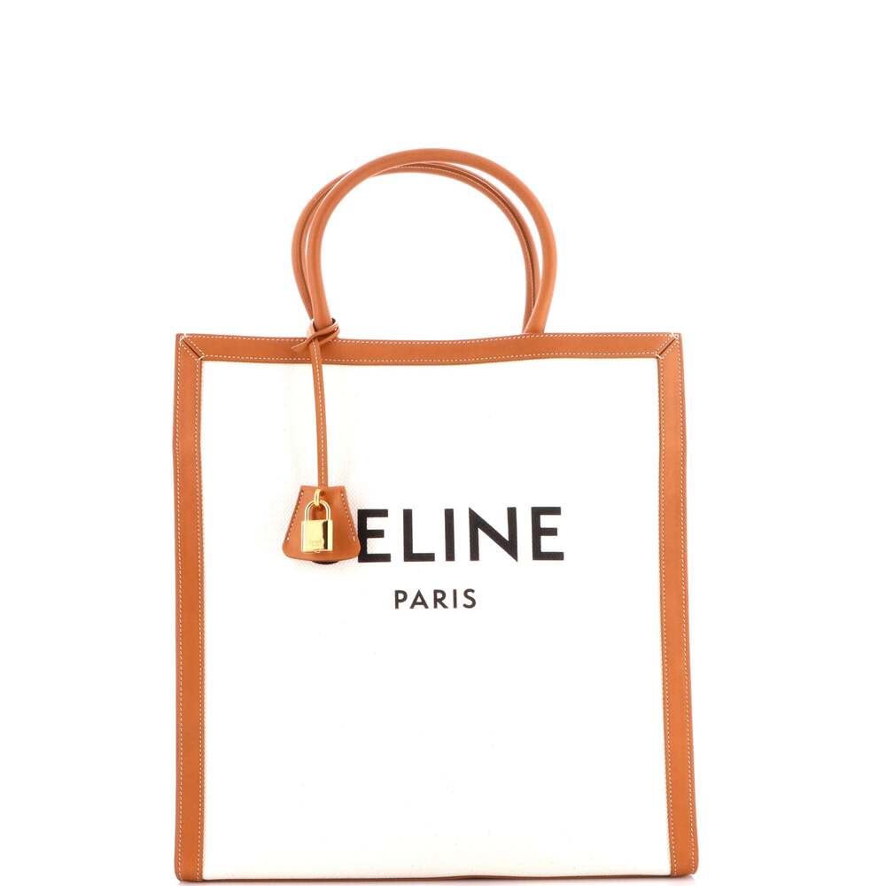 Celine Vertical Cabas Tote Canvas With #210315C11B - Picture 2 of 9